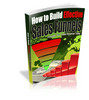 Thumbnail How to Build Effective Sales Funnels plr