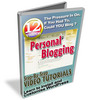 Thumbnail Personal Blogging - Video Series plr Thumbnail Personal Blogging - Video Series plr