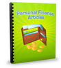 Thumbnail 25 Personal Finance Articles - Mar 2011 (PLR)