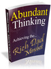 Thumbnail Abundant Thinking - Achieving the Rich Dad Mindset