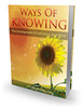 Thumbnail Ways of Knowing (PLR) Thumbnail Ways of Knowing (PLR)