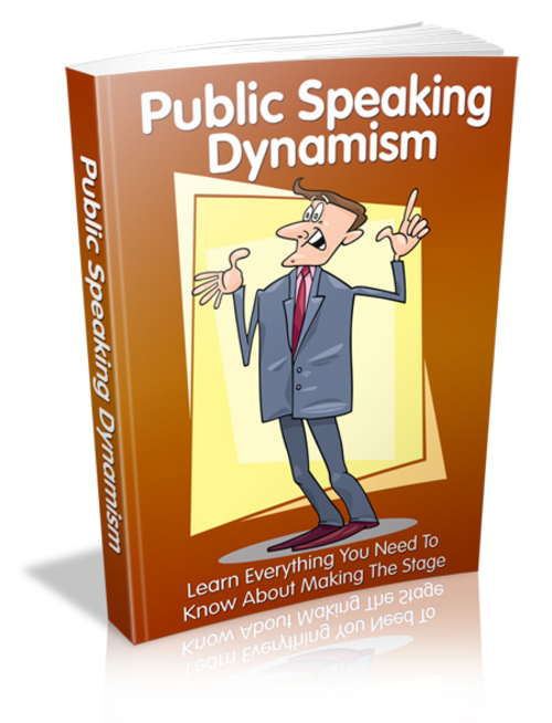 Product picture Public Speaking Dynamism plr