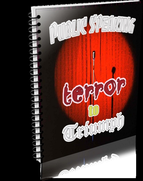 Product picture Public Speaking - Terror to Triumph (PLR)