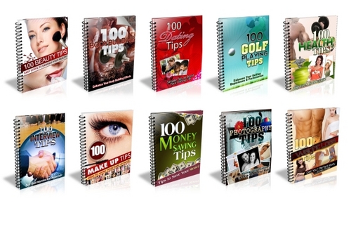 Product picture Tips Guides 10 Pack (PLR)