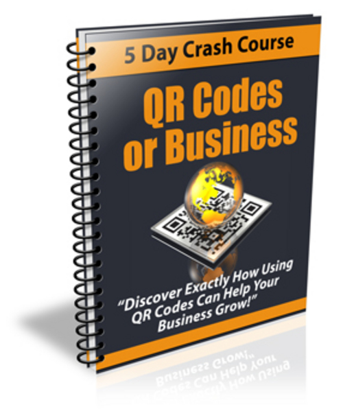 Product picture QR Codes for Business - 5 Day eCourse (PLR)