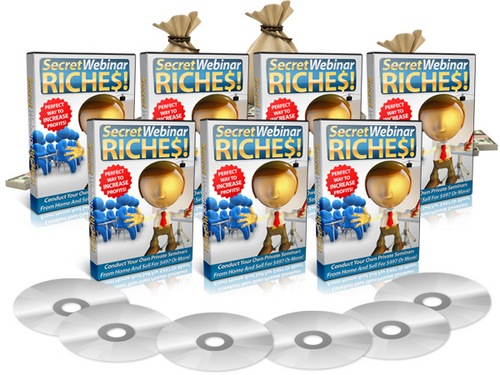 Product picture Secret Webinar Riches - Video Series  plr