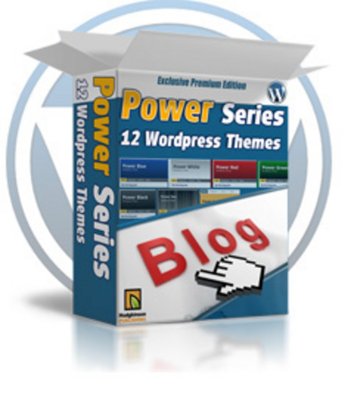 Product picture Power Series - 12 WordPress Themes plr