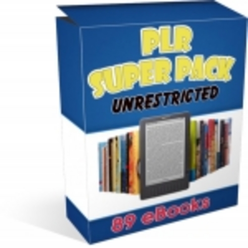 Product picture PLR Super Pack - 89 eBooks (PLR)