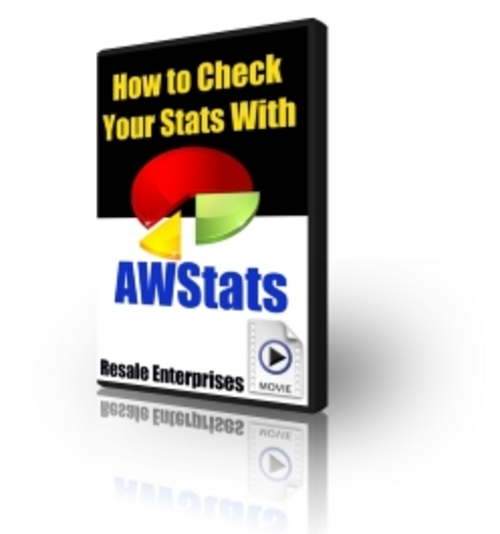 Product picture How to Check Your Stats with AWStats - Video (PLR)