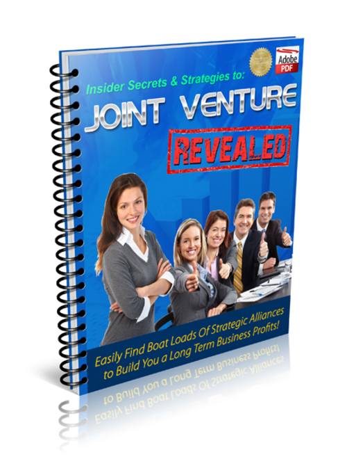 Product picture Joint Venture Revealed plr