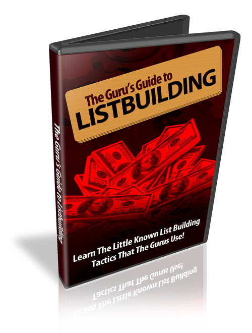 Product picture Gurus Guide to List Building- Video Series plr
