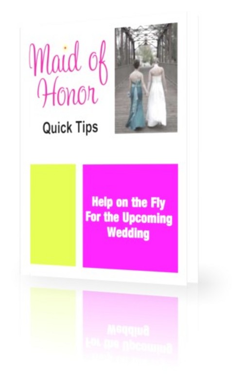 Product picture Maid of Honor Quick Tips (PLR)