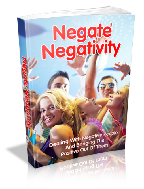 Product picture Negate Negativity plr