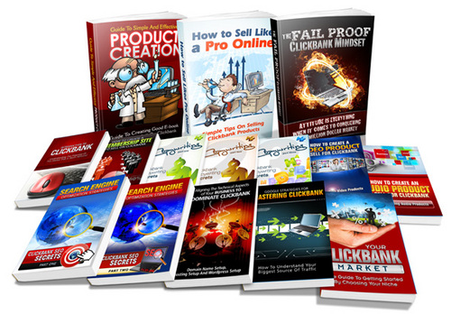 Product picture Clickbank Crash Course - Volumes 1-15 plr