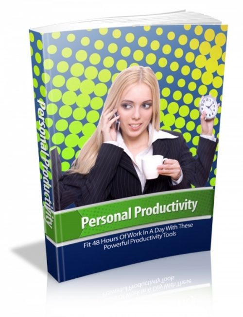 Product picture Personal Productivity plr