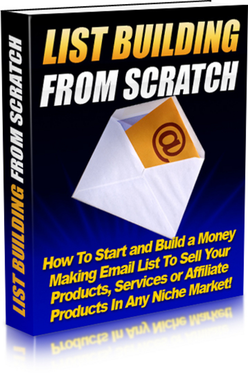 Product picture List Building from Scratch plr