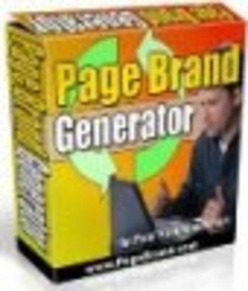Product picture Page Brand Generator plr