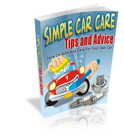 Product picture Simple Car Care TIps and Tricks plr