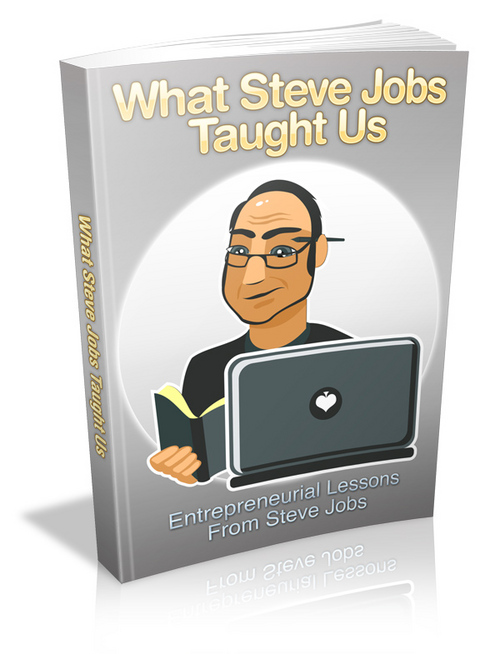 Product picture What Steve Jobs Taught Us plr