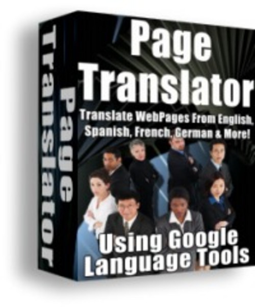 Product picture Page Translator plr