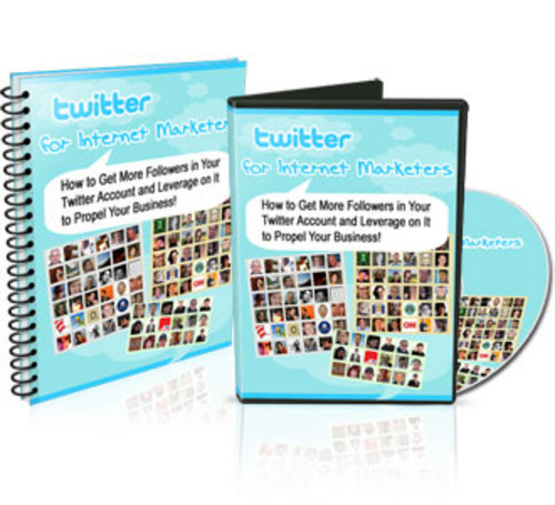 Product picture Twitter for Internet Marketers - Audio and Video plr