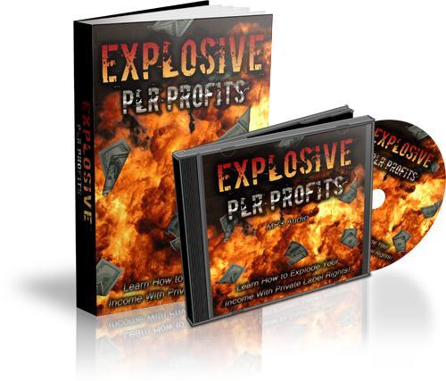 Product picture Explosive PLR Profits - eBook and Audio plr