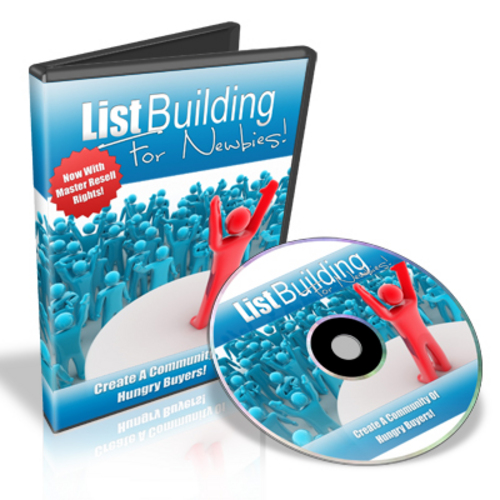Product picture List Building for Newbies - Video Series plr