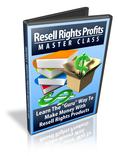 Product picture Resell Rights Profits - Master Class - Video Series plr