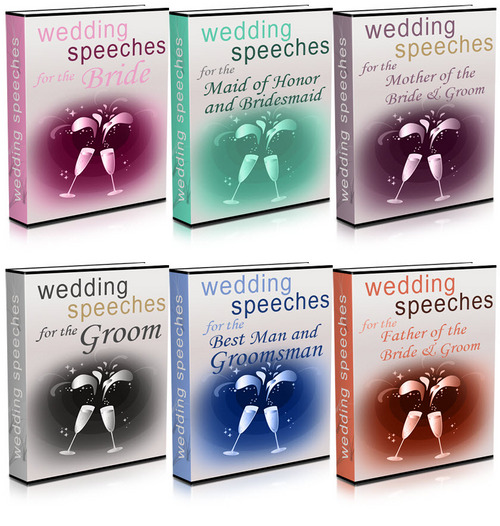 Product picture Wedding Speeches Package plr