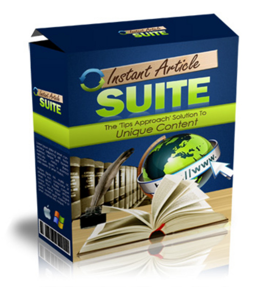 Product picture Instant Article Suite - Software Package plr