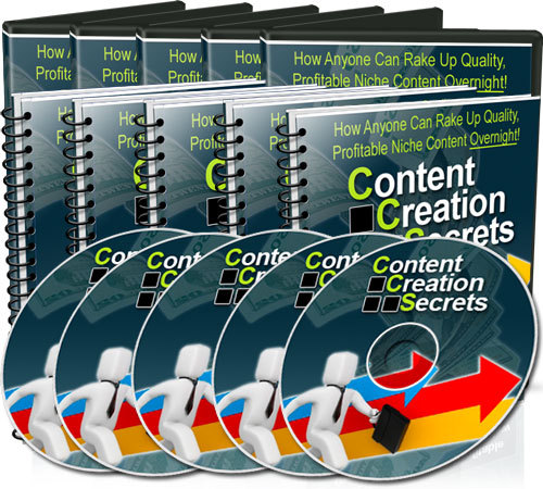 Product picture Content Creation Secrets - Video Series plr
