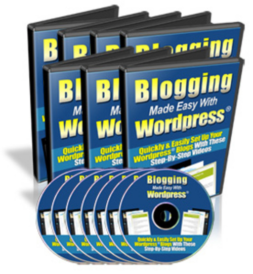 Product picture Blogging Made Easy with WordPress v 2.X plr