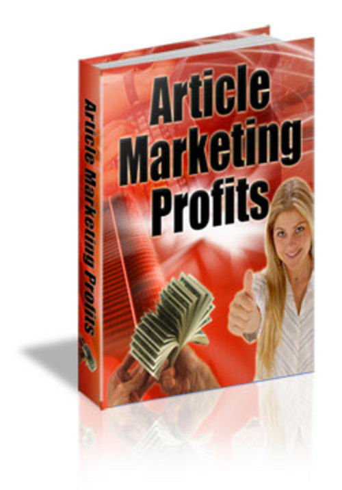 Product picture Article Marketing Profits (PLR)