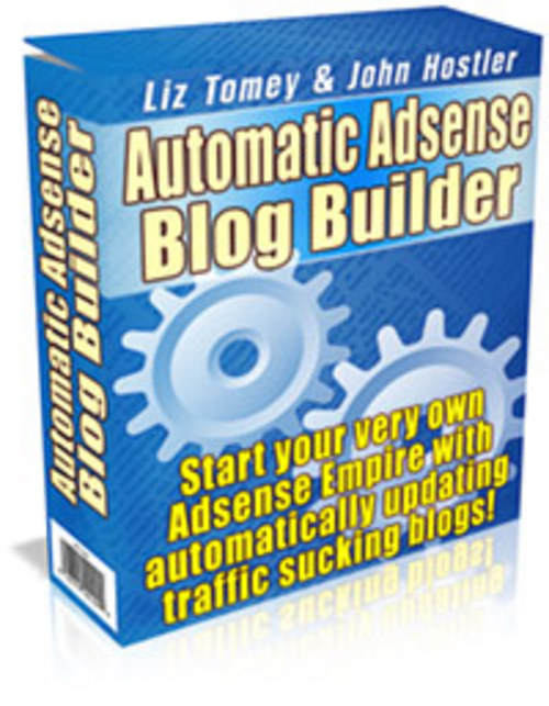 Product picture Automatic AdSense Blog Builder plr