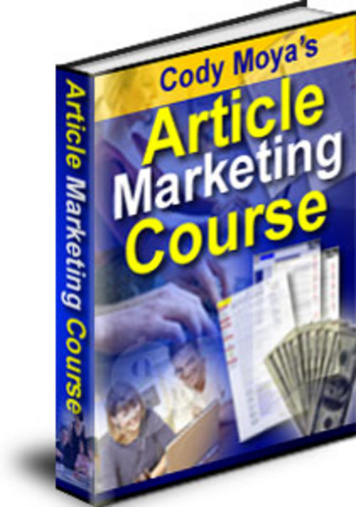 Product picture Article Marketing Course (PLR)