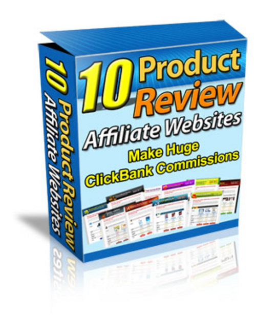 Product picture 10 Product Review Affiliate Websites plr