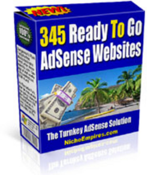 Product picture 345 AdSense Websites plr