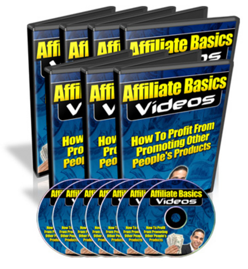 Product picture Affiliate Basics Videos plr