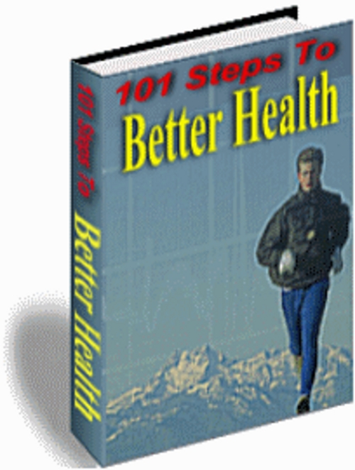 Product picture 101 Steps to Better Health plr
