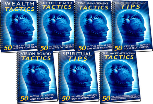 Product picture 350 Self Help Tips and Tactics plr