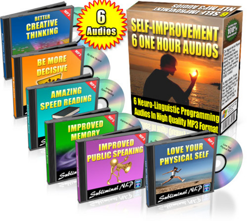 Product picture Self Improvement Audio Pack plr