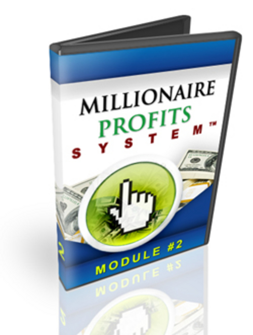 Product picture Millionaire Profits System - Video Series plr