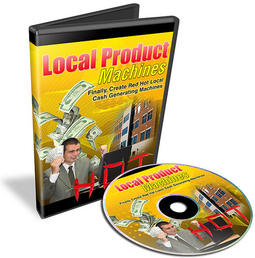 Product picture Local Product Machines - Video Series plr