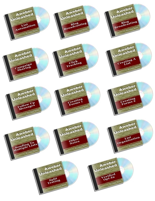 Product picture Aweber Unleashed - Video Series plr