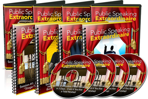 Product picture Public Speaking Extraordinaire - Complete Training Series