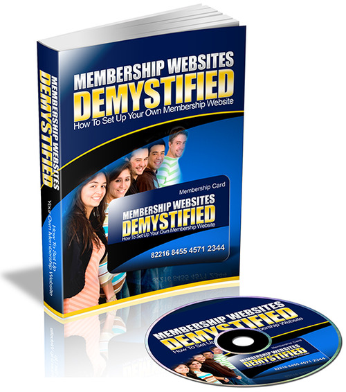 Product picture Membership Websites Demystified - Audio Intervew (PLR)