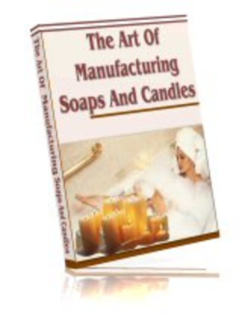Product picture Making Soaps & Candles (PLR)