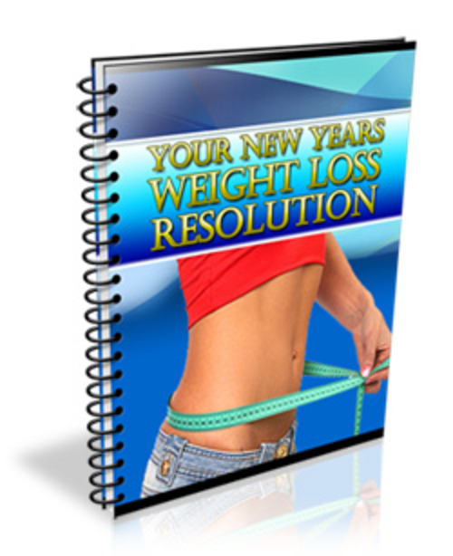 Product picture Your New Year Weight Loss Resolution (PLR)