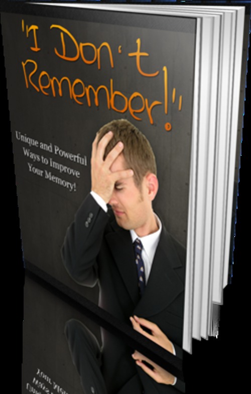 Product picture I Dont Remember (PLR)