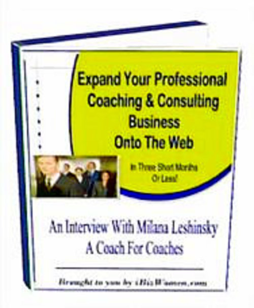 Product picture Professional Coaching Business